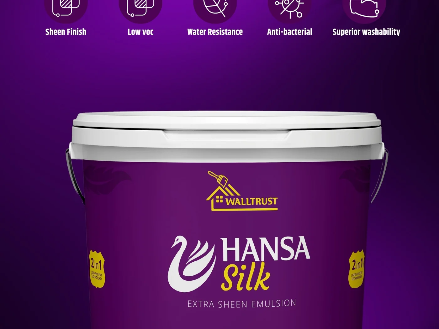 Walltrust Dholpur Finish applied look